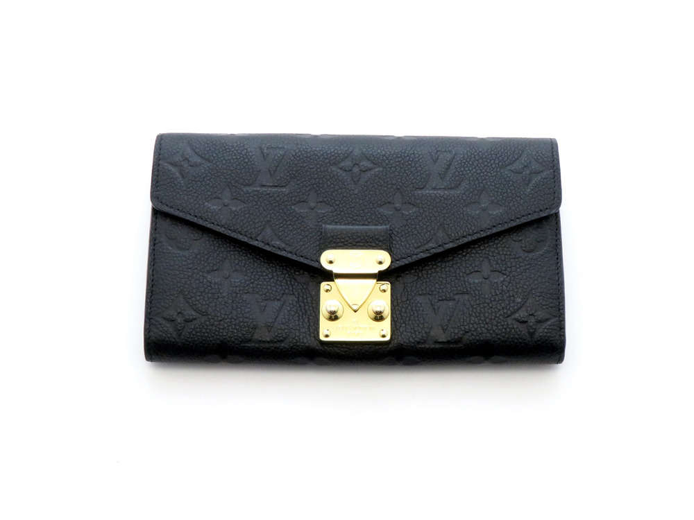 Louis Vuitton Portefeuille Metis Empreinte Noir Black